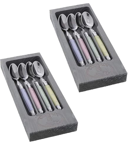 Amazon.com: Jean Dubost Laguiole 4-Piece Coffee/Dessert Spoons