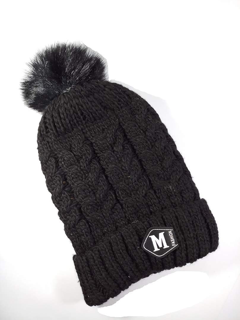 black winter hat for women