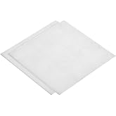 uxcell GR2 Titanium Plate Sheet, 4"x4"x0.02" Titanium Alloy Sheet 2Pcs | 100x100x0.5mm Metal Plate for Industrial Machinery Metalworking