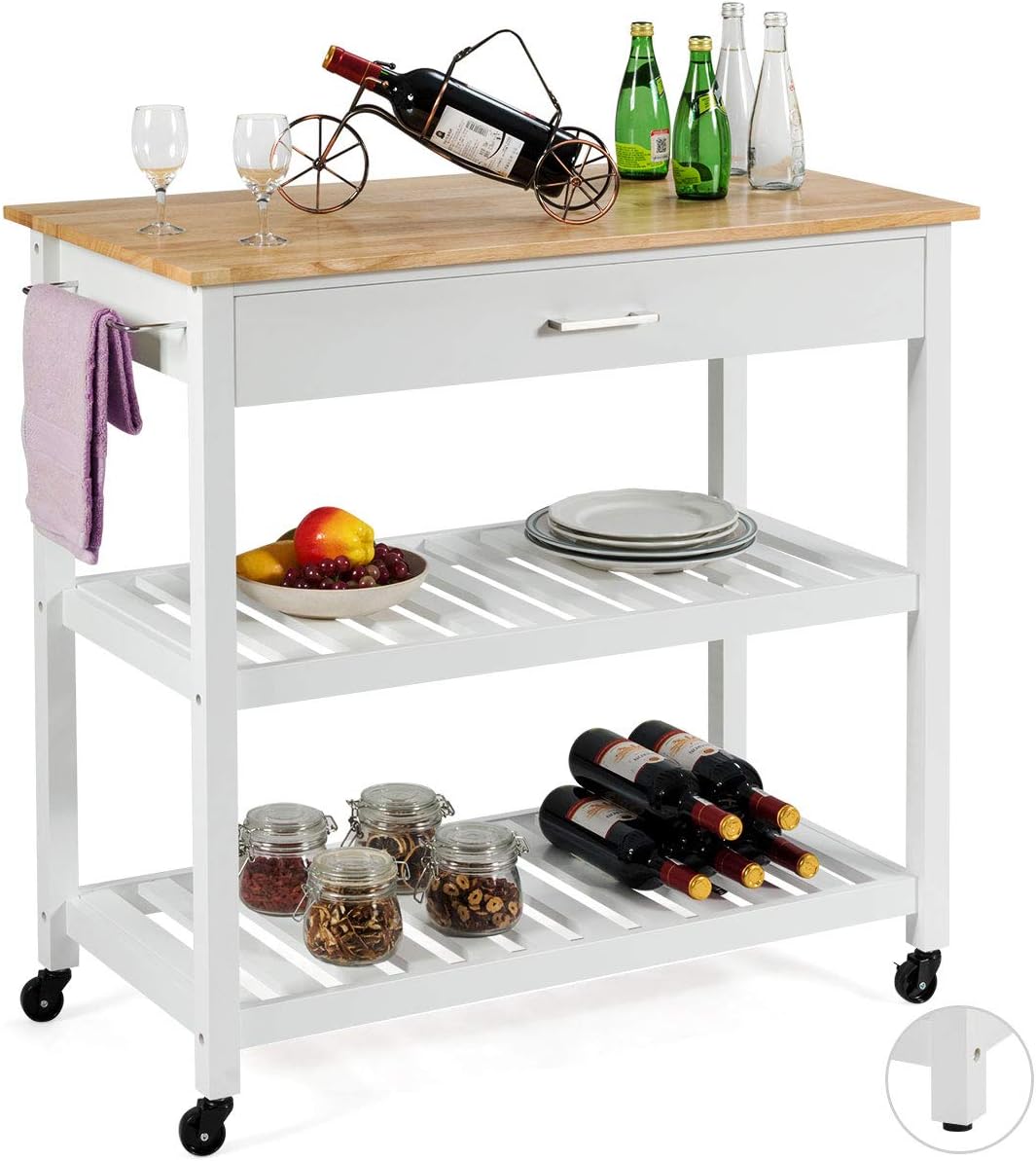 Best small kitchen island on legs