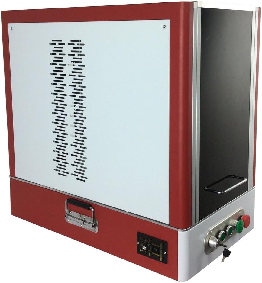 Maiman Class 1 Enclosure 50W Fiber Laser Etching Machine