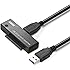 Anker USB 3.0 to SATA Adapter Converter Cable for 2.5-inch Hard Drives (HDD) and Solid State Drives (SSD), Supports UASP SATA I II III [Power Adapter Not Included]