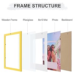 Vittanly 11x14 Picture Frame, Engineered Wood with