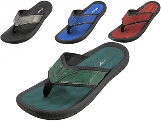 gel flip flops mens