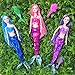 Butterfly Craze Mermaid Princess Doll Pack for Little Girl's Toy and Play Gift Set