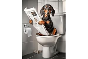 uuxsretaio Dachshund Diamond Painting Kits for Adults Beginners, Easy Dog Diamond Art Kits for Adults, 5D DIY Full Drill Diamond Dots Rhinestone Gem Art and Craft for Home Decor Present 12x16 inch