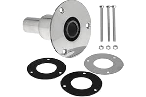 GOPAYIA Straight Thru Hull Exhaust Skin Fitting 24mm Tube Pipe Socket for Webasto for Planar for Eberspacher for Chinese Parking Heaters