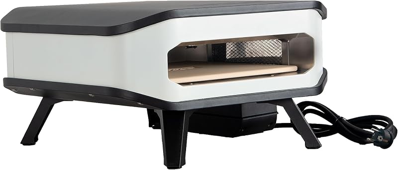 Four à pizza électrique 13" Cozze® avec pierre à pizza et porte avant 230 V/2 200 W, Black — photo 4 sur 7