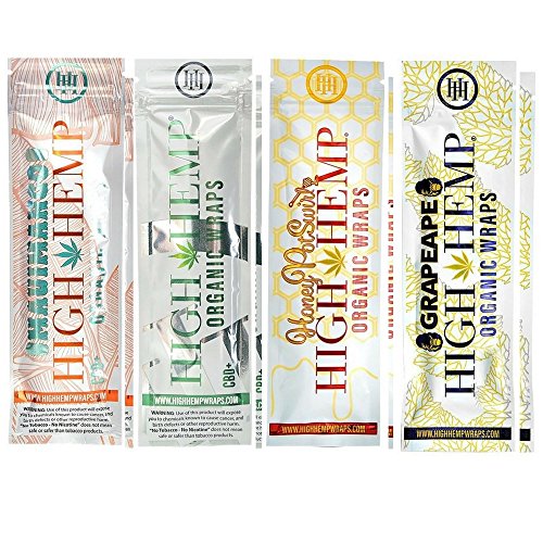 Organic Hemp Rolling Paper Wrap Bundle High Hemp Company 2 Maui