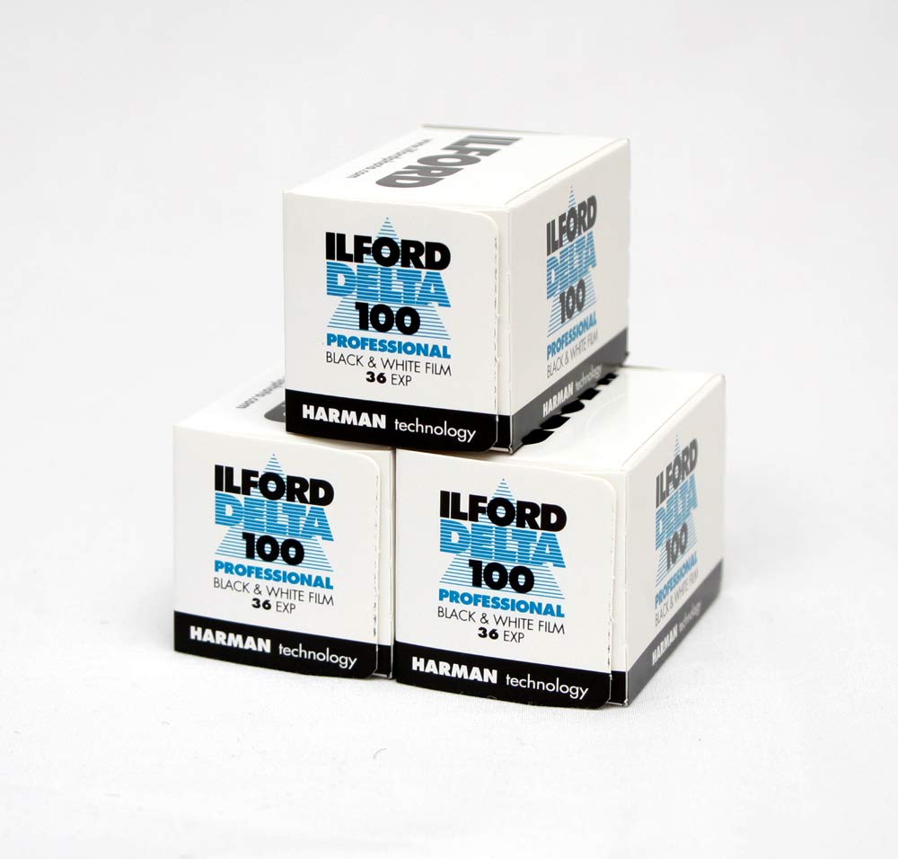 Ilford Delta 100 36 Pack of 3 Rolls