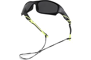 GLARDEFE Kids Youth Baseball Sunglasses – Unbreakable Flexible Polarized Sports Sunglasses with Strap for Boys Girls Age 4-12