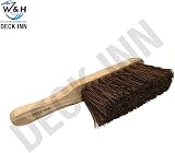 DECK INN Stiff Bassine Bristle Hand Brush Natural Wood 275mm Heavy Duty Scrub view 2