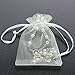 25 Pcs Mini Rosaries Silver Color Baptism with Silver Plated Accent Color - Communion Favors - Recuerditos Para Bautizo - Christening - Decenarios