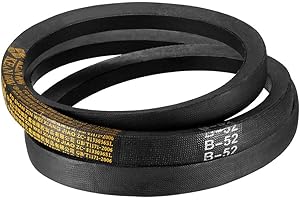 uxcell B-52 V-Belts 52" Inner Length, B-Section Rubber Drive Belt
