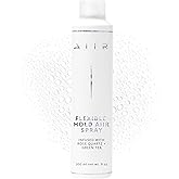 AIIR Flexible Hold Hairspray - Finishing Spray with Light Hold, Soft & Touchable Finish, Enhance Style & Shine, Fight Frizz with Humidity Resistance, Lightweight Hairspray for Fine Thin Hair, 9 oz