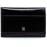 HOBO Women's Jill Trifold Wallet | Leather, Hidden Magnet Closure, Seven Card Slots