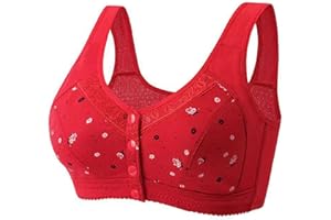 QACKNE Sports Bras for Women No Underwire Full Coverage Bras Bralettes Wireless Everyday Bra Seamless Push Up Bras