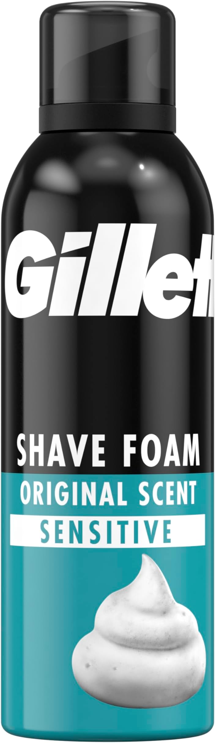 Gillette Foam Classic Sensitive 200ml Multipack 6 x 200ml Shaving Foam