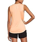 baleaf Workout Tank Tops for Women Sleeveless Running Athletic Loose Fit Yoga Tops Active Shirts Sports Gym Exercise