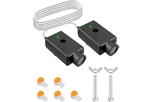 Urnqowuy 41A4373A Garage Door Safety Sensor Fits for LiftMaster and Chamberlain Garage Door Opener Beam Eyes, No Bracket