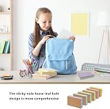 6 Pack 300Pcs Flash Cards A7 12.7x7.6cm Ruled Index Kraft Notecards view 4