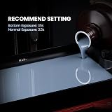 ELEGOO 3KG Standard LCD UV-Curing Photopolymer Resin 405nm Grey view 3