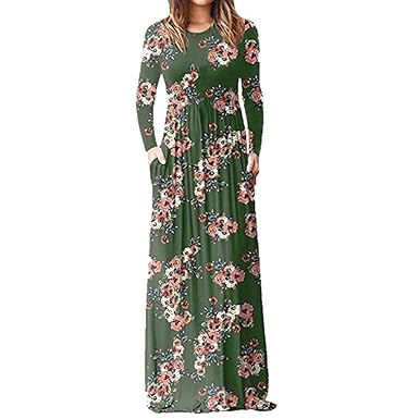casual empire waist maxi dress