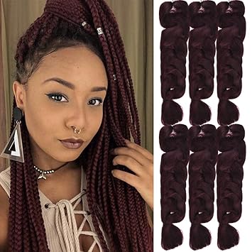 Amazon Com Instastyle Afro Box Braiding Hair Crochet Kinkys