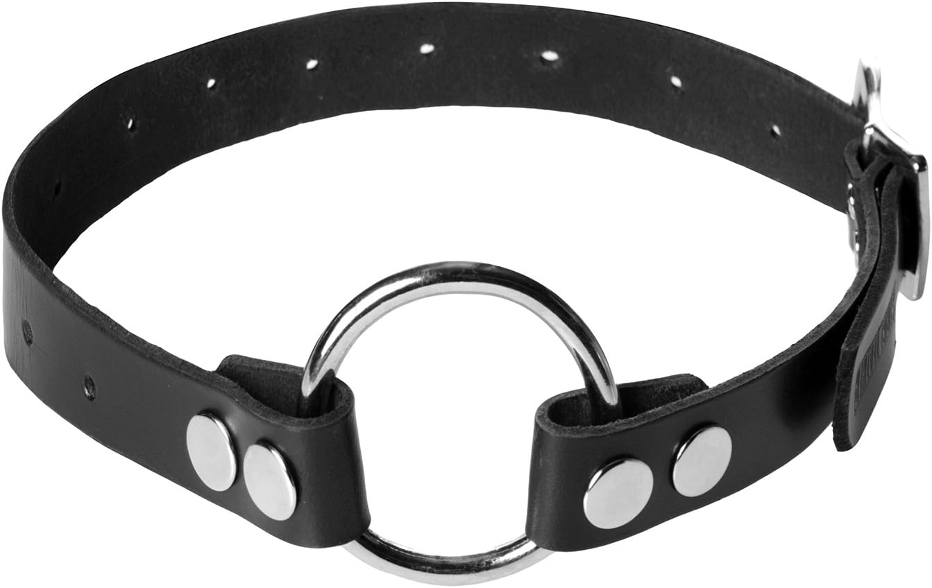 Strict Leather Black Thigh or Boot Leather Strap On Dildo Harness - Image 3