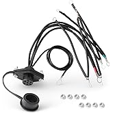 VAINELY 39886 Winch Remote Control Female Socket Wiring Connector Harness Kit Compatible with Badland 5000 12000 Replacement for WARN 5-Wire Truck Winches Controller Plug