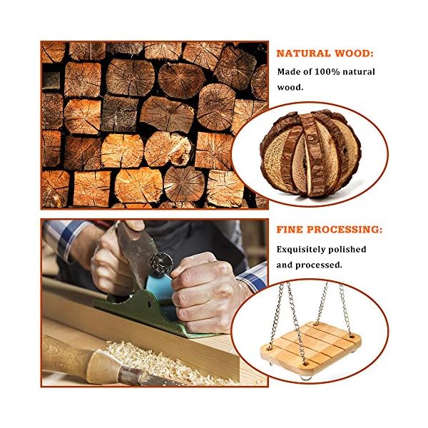 Labeol-Hamster-Chew-Toys-Accessories-Pet-Natural-Wooden-11-Pcs-Gerbil-Rat-Guinea-Pig-Chinchilla-Gerbils-Dumbbells-Accessories-Exercise-Bell-Roller-Teeth-Care-Molar-Toy-for-Parrot-Syrian-Hamster Labeol Hamster Chew Toys Small Animal Boredom Breakers Cage Accessories Pet 11 Pcs Natural Wooden Toys Hamster Ball…