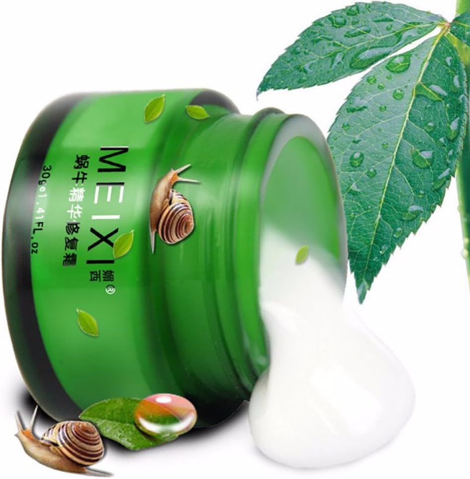 Meixi Snail White Cream Face Care Cream Moisturizing Anti-Aging Acne Anti Wrinkle Whitening Snail Cream Material From