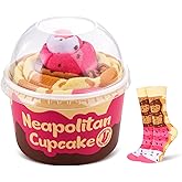 AGRIMONY Funny Donut Macaron Socks Box for Women Girls Teens - Fun Novelty Cute Funky Cotton Socks Birthday Christmas Gifts