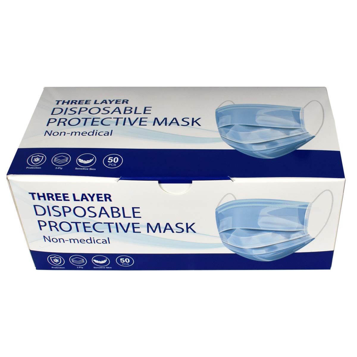Disposable Face Masks | Box Of 50