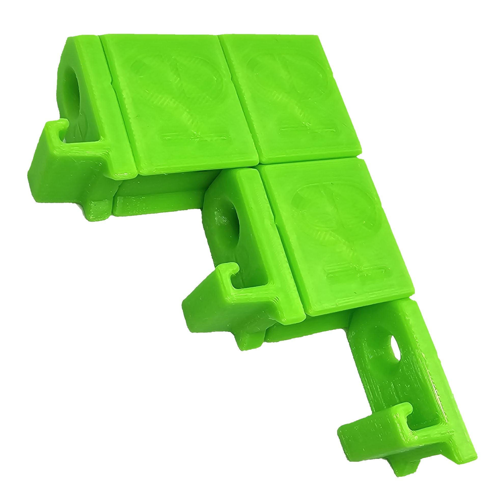 RailHanger - 3-Rail Kit - Track Saw Guide Rail Hanger/Holder - Green