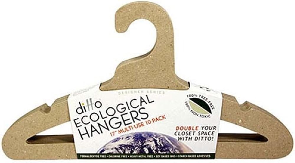 100 Pack Ditto Paper Hangers Multi Use Clothing