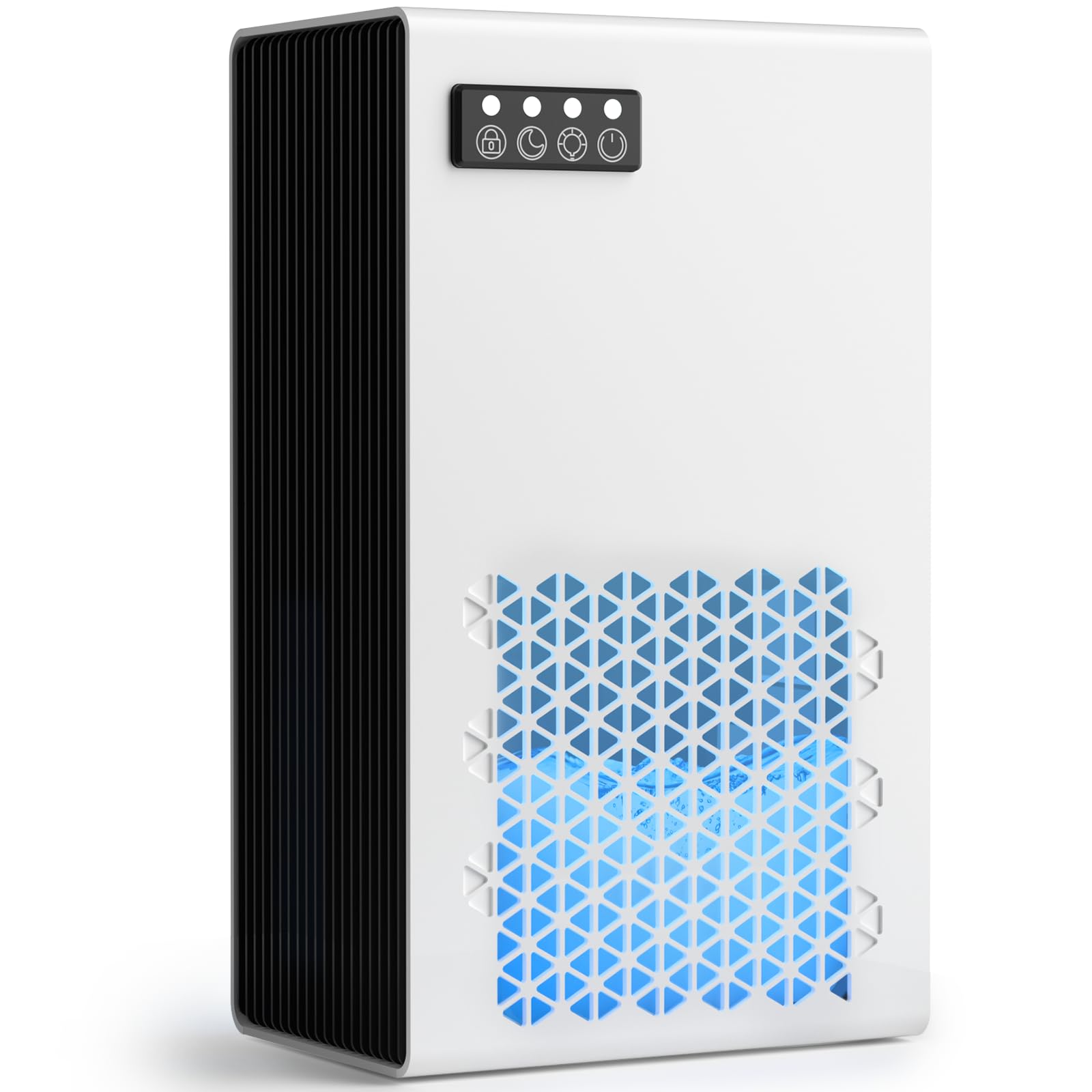 Photo 1 of ***SELLING FOR PARTS*** FancyBark Dehumidifiers for Home, 99oz Water Tank Dehumidifier for Bedroom Basement Bathroom RV with Auto Shut Off, Drain Hose, Sleep Mode, (White)