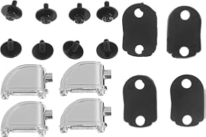 Toddmomy 4pcs M6 Metal Drum Lugs Wear-Resistant Replacement Hardware for Snare & Bass Percussion Set
