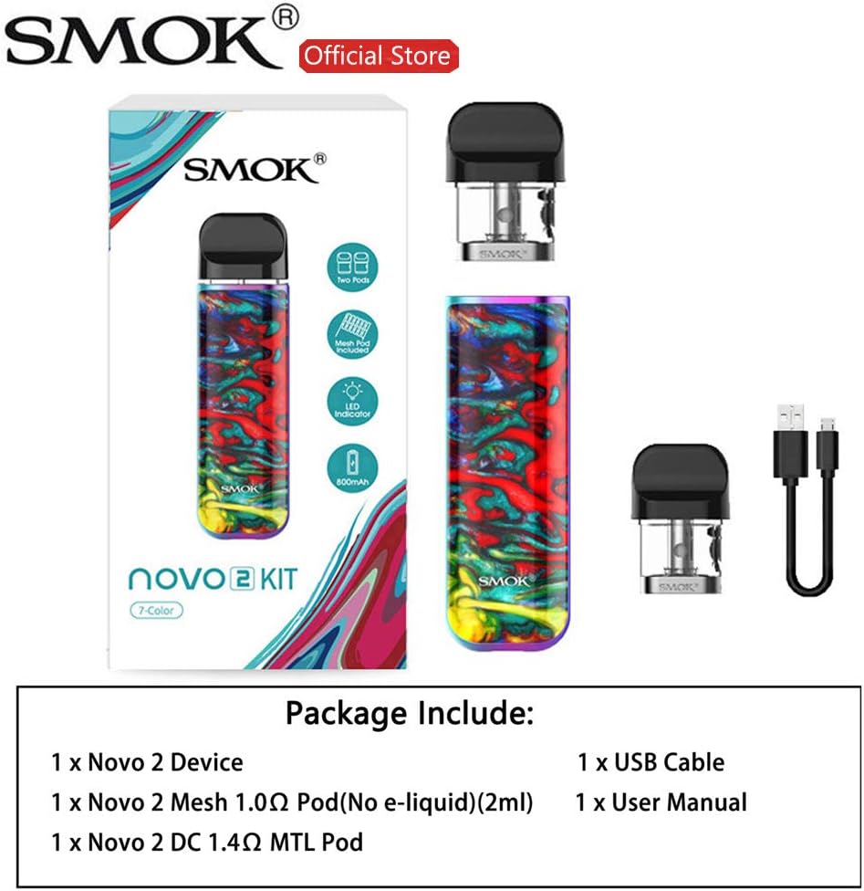 Authentic novo 2 Upgraded Real kit Portable Size (7-Color Resin)
