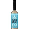 Lakanto Simple Flavoring Syrup - Monk Fruit Sweetener with Allulose, Perfect for Coffee, Tea, Cocktails, Snow Cones, Sodas, Other Drinks, Keto, Vegan (Vanilla - 25.4 fl oz)