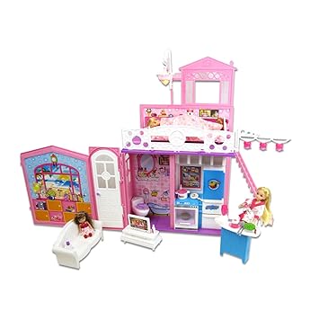 Buy Little Big World Dream Sweet House Deluxe Doll House Pink