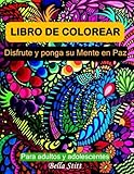 Image de Libro de colorear para adultos y adolescentes: Disfrute y ponga su mente en paz (Spanish Edition)