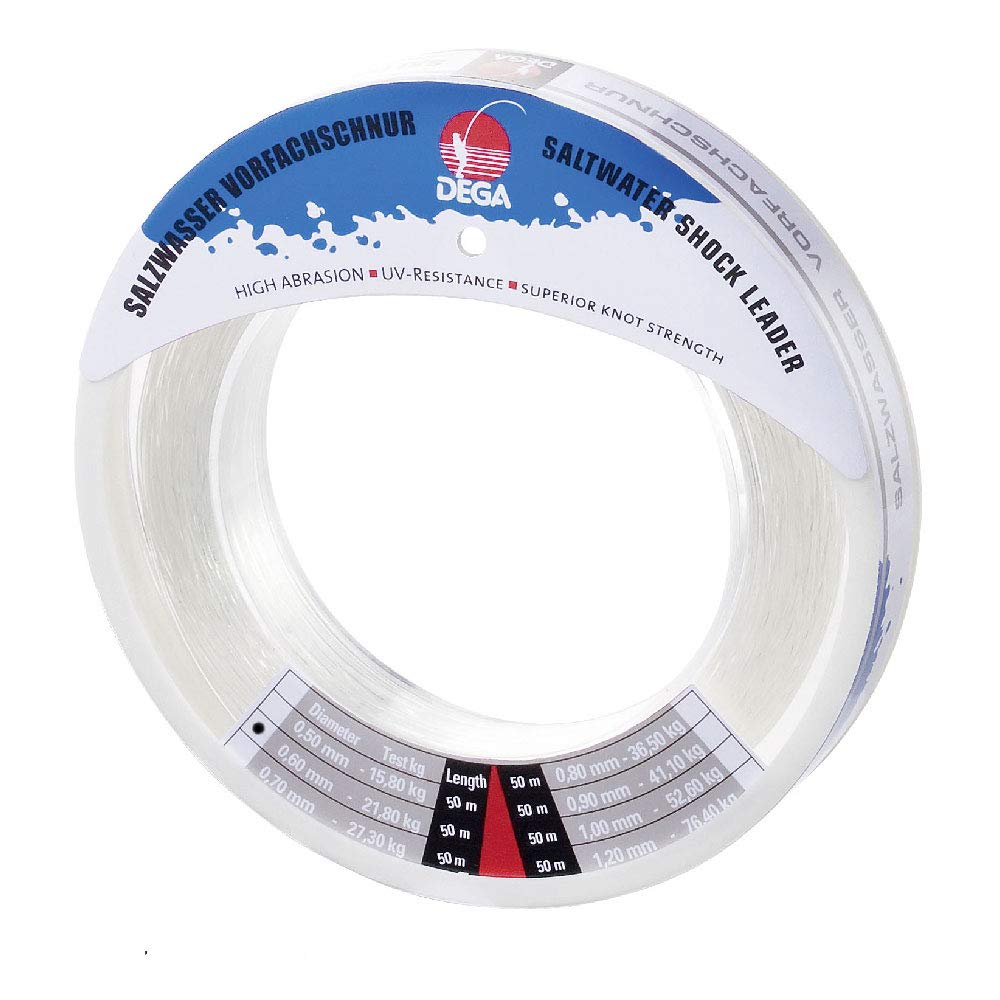 Jenzi Saltwater Shock Leader Trace Line 50m, 1.20mm, 64kg