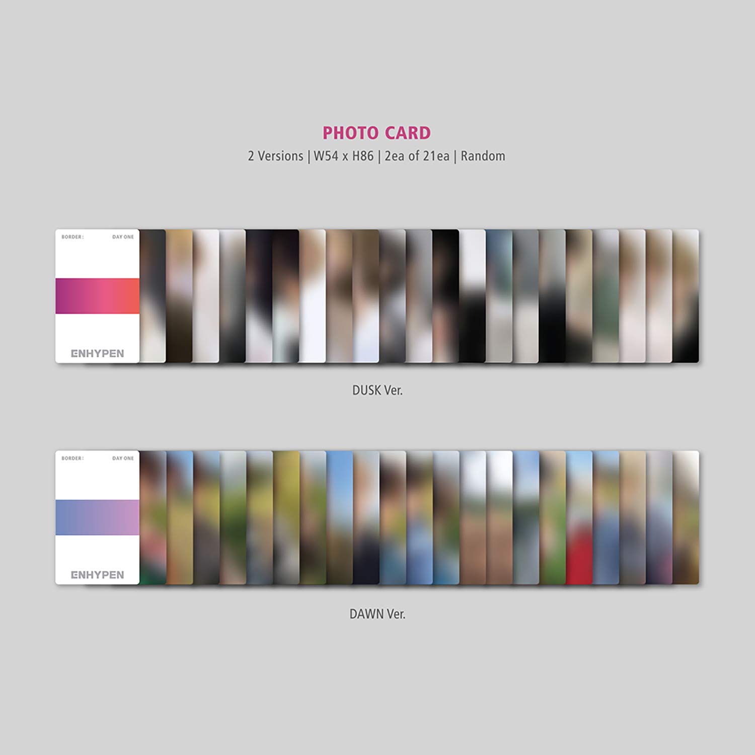 Enhypen Enhypen Debut Album Border Day One Dawn Ver Cd Photobook Clear Story Cover Book Mark Post Cards Photo Cards Official Poster Free Gift Amazon Com Music