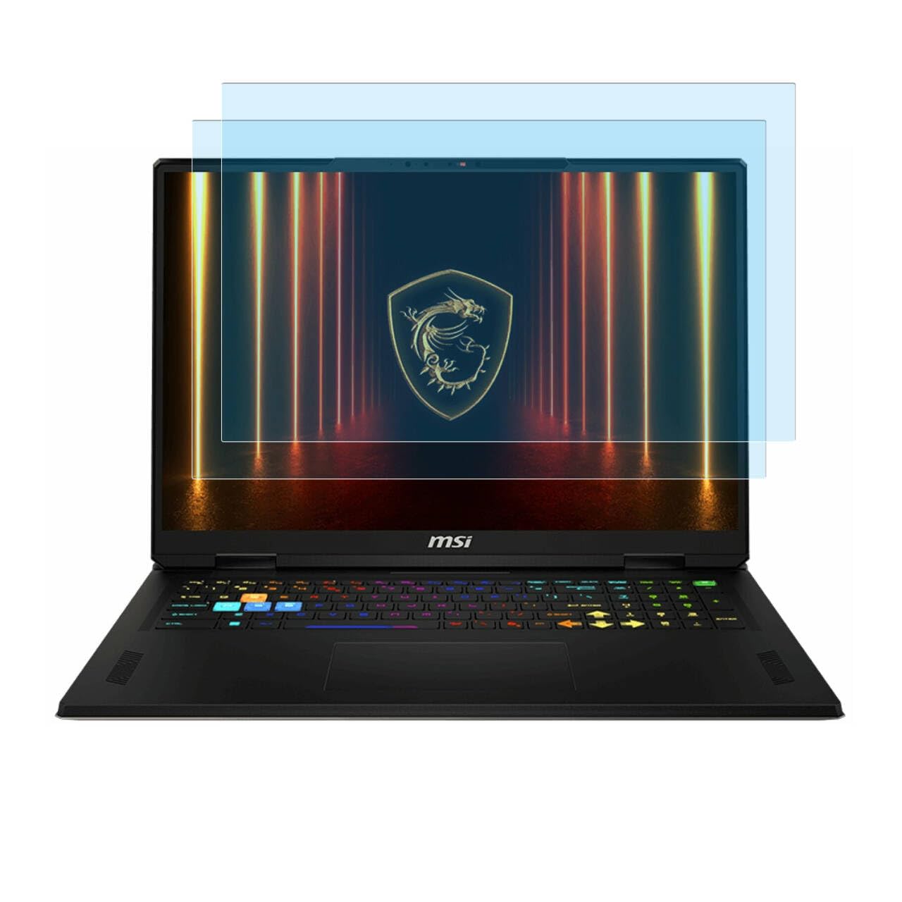 Photo 1 of 2-Pack Screen Protector for MSI Gaming Laptop 18 Inch MSI Stealth 18/Stealth A18 AI, Titan 18HX AI, Raider A18H/Raider 18HX AI, Vector A18 HX/Crosshair 18 HX AI 18" Anti-Blue Light Anti-UV Filter