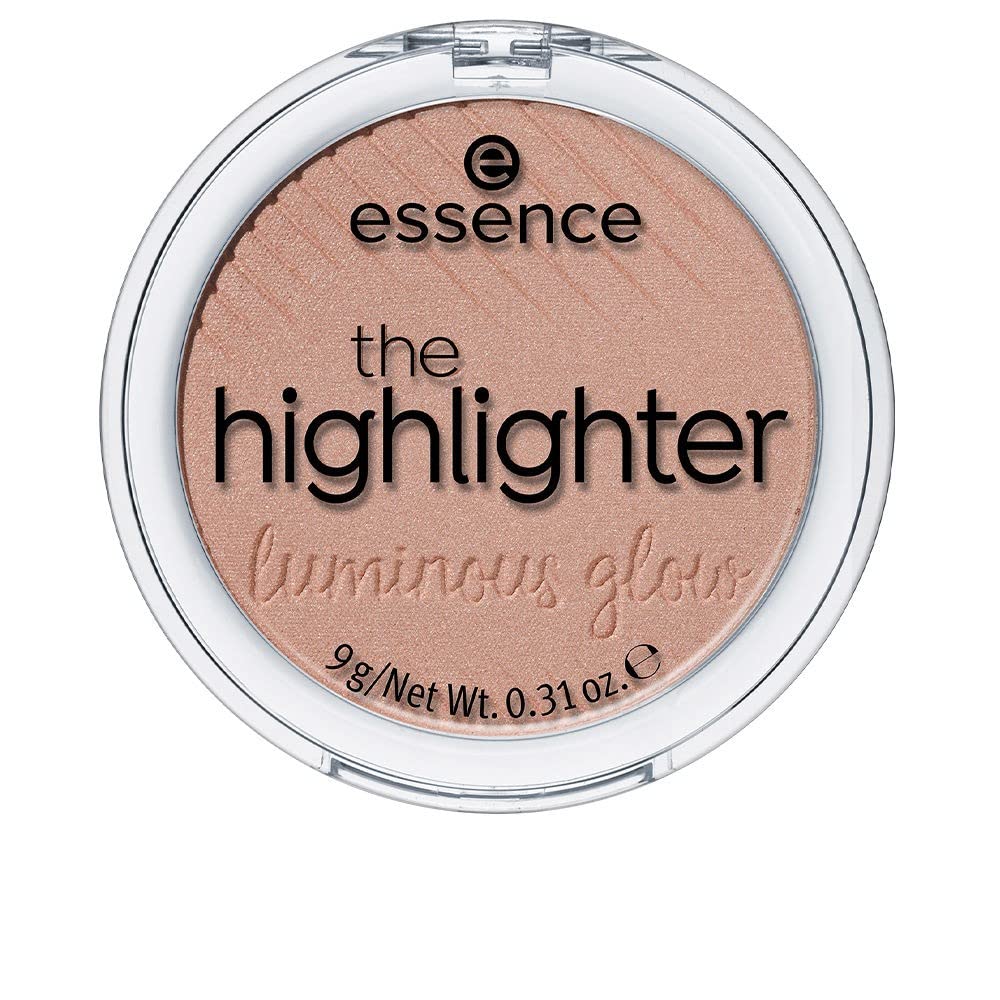 Essence the Highlighter, No. 01 Mesmerizing, Gold, Radiant, Glossy, Vegan, Microplastic Particles Free, Nanoparticles Free (9 g)
