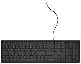 Dell Multimedia Keyboard KB216 USB-A UK QWERTY Black view 5