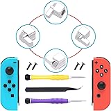 FYOUNG [New Version] Replacement Latches Compatible with Switch/Switch OLED JoyCon, Lock Buckles Repair Tool Kit Compatible w