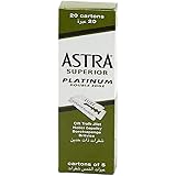 ASTRA Platinum Double Edge Safety Razor Blades,100 Count (Pack of 1)