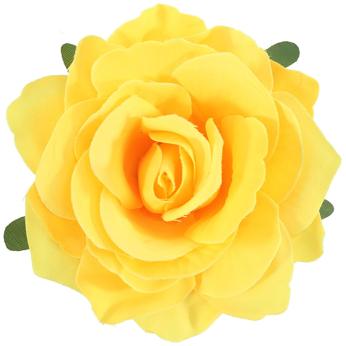 Photo 1 of *2 Pack* Yellow Rose Brooches Flower Hair Clips for Women | Brooches and Pins | Hair Accessories | Valentines Hair Clips, Wedding Hair Accessories for Women |Lapel Pin